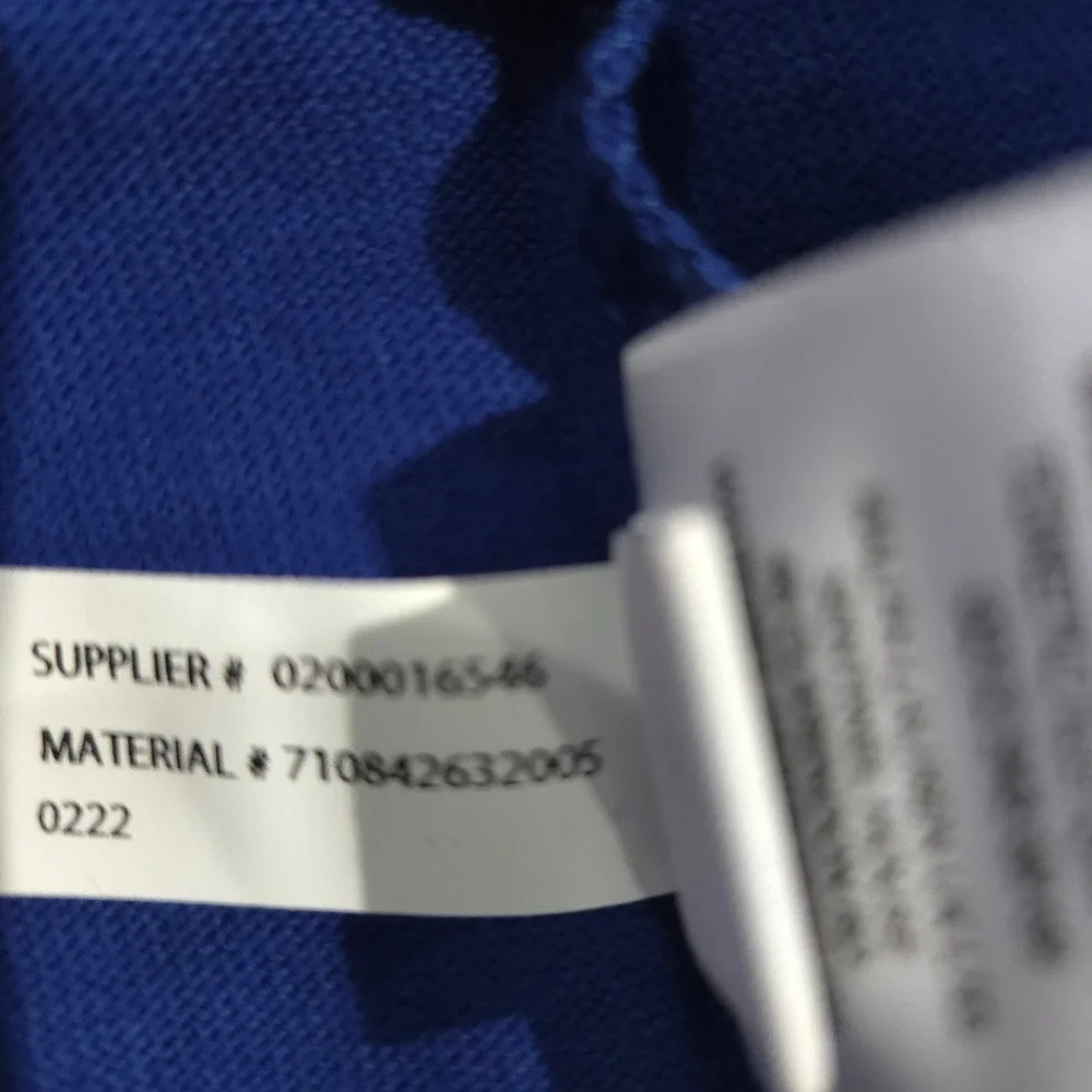 Polo Ralph Lauren hvwt T-Shirt Medium Mens Royal‎ BlueClassic Fit Long Sleeve